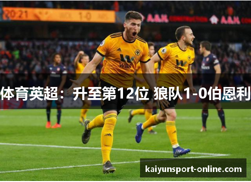 体育英超：升至第12位 狼队1-0伯恩利